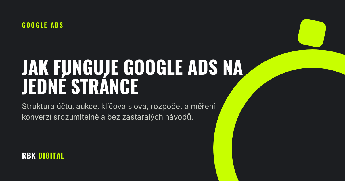 Úvodní obrázek článku o tom, jak funguje reklamní systém Google Ads.